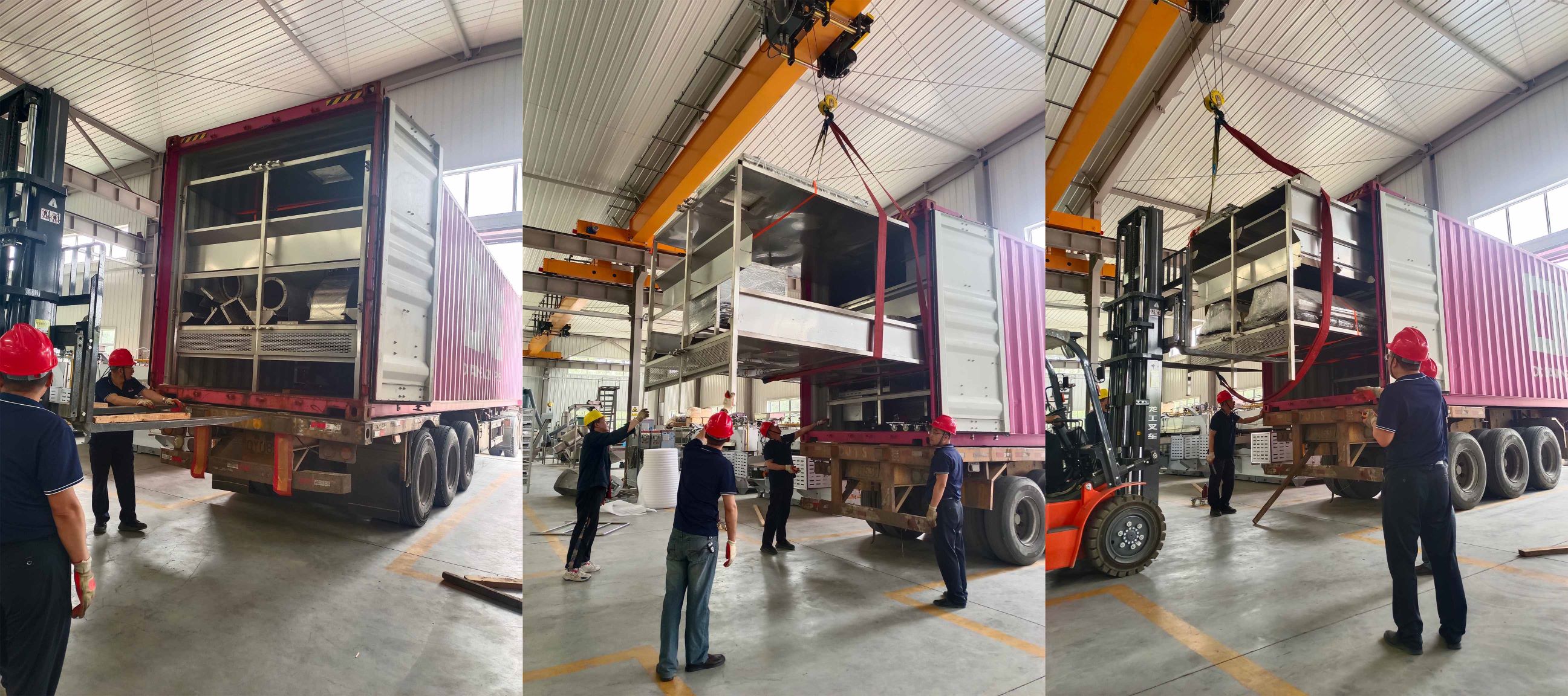 國外客戶集裝箱發(fā)貨：緊張忙碌，有序推進(jìn)！